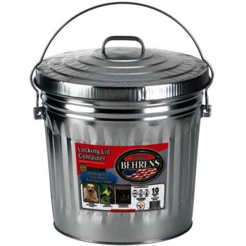 Behrens Mfg 6110 Utility Trash Can - 10 Gallon