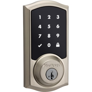 Kwikset 99150-002 SmartCode Touchscreen Deadbolt ~ Satin Nickel