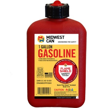 Gas Can, Red ~ 1 Gallon