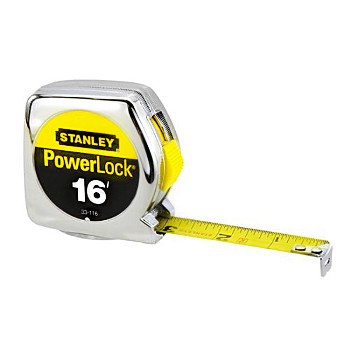 Stanley 33-116 Powerlock Tape - 3/4 x 16 ft.