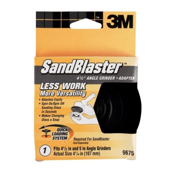 3m 051111547625 Sandblaster Angle Grinder Adapter - 4.5"