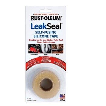 Rust-Oleum 275796 LeakSeal Self-Fusing  Silicone Tape ~ 1" x 10 Ft