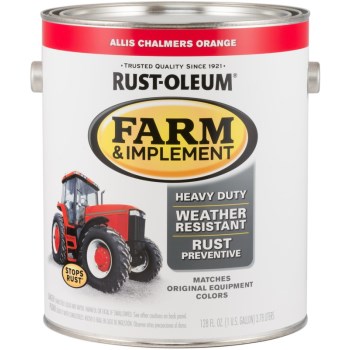 Farm & Implement Finish,  Allis Chalmers Orange  ~  Gallon
