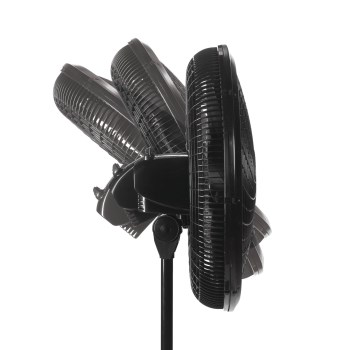 Lasko 18" Oscillating Pedestal Fan, Black - 3-Speed