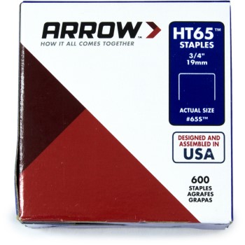 Arrow Fastener 65sip Staples - 3/4 Inch