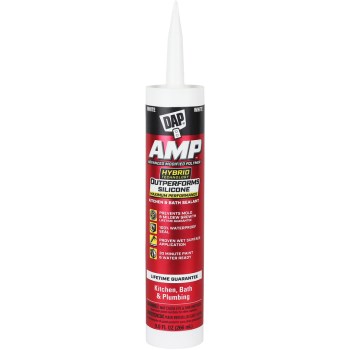 00762 White K&B Amp Caulk