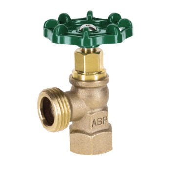 Arrowhead Brass Boiler Drain, Lead-Free - 1/2" FPT