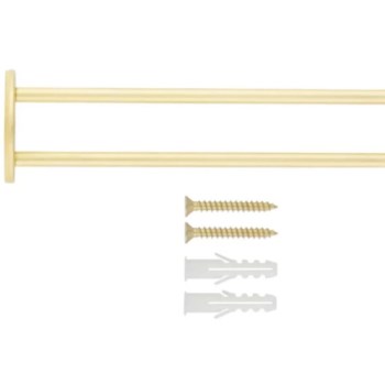 Wall Base, Brushed Gold - 1-1/4" x 7"