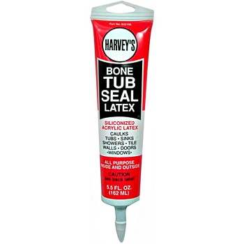 Harveys 032106 Tub &amp; Tile Caulk, Bone