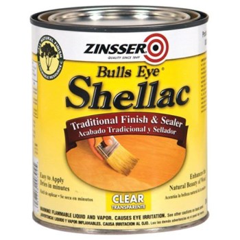 Rust-Oleum 00304H Shellac Sealer & Finish, Clear ~ Quart