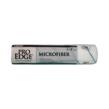 Linzer ProEdge Microfiber Roller Cover, 1/4" Nap - 9"