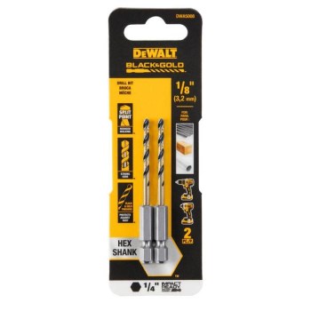 DeWalt High-Speed Steel Drill Bit - 1/8"