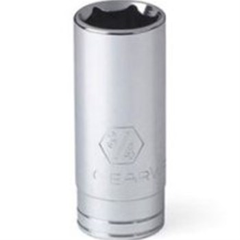 GearWrench 1/4" Drive Deep Socket, 6 Point - 3/8"