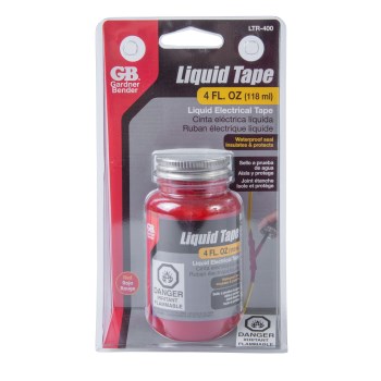 Liquid Electrical Tape  Red   4 oz
