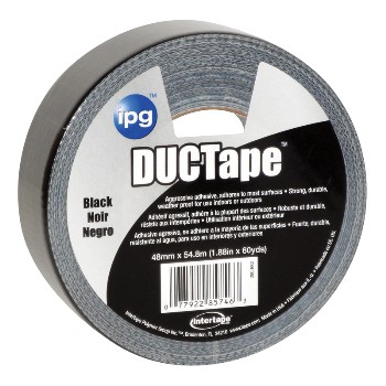 Duct Tape 20C-Bk2, Black 2 inch x 60 yd