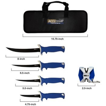 6pc Filet Knife Kit