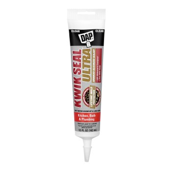 Kwik Seal Ultra Siliconized Sealant, Clear - 5.5 oz