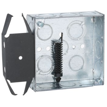 Square Switch Box For Metal Studs, 4 inch