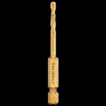 DeWalt Impact Ready Titanium Drill Bit - 9/64"