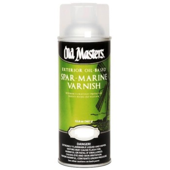 Old Masters 92410 Spar Marine Varnish, Spray Gloss ~ 12.8 oz 