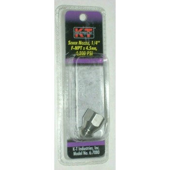 1/4" Sewer Nozzle