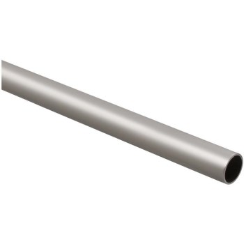 Satin Nickel Closet Rod, Bb8182 6ft. 