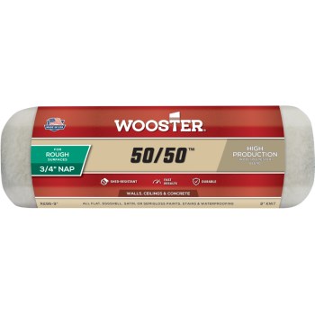 50/50 Blend Roller Cover ~ 9" x 3/4" Nap