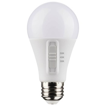 LED A19 Bulb, 3CCT Selectable - 14W (100W Equiv), 4pk