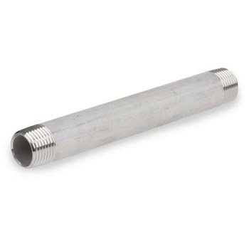 Stainless Steel Close Nipple - 1/2"