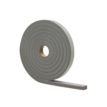 M-d Blg Prods 02253 Foam Tape - High Density, Gray 3/16" X 3/8" X 17