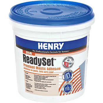 ReadySet Premixed Mastic Adhesive ~ One Gallon