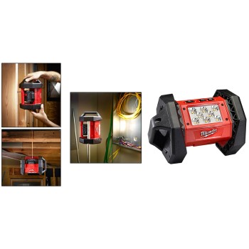 M18 Rover LED Flood Light ~ 8.75" L x 6.25" H x 6.25" W