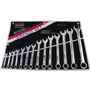 K-t Ind 4-1714 Combo Wrench Set ~ 14 Pcs.