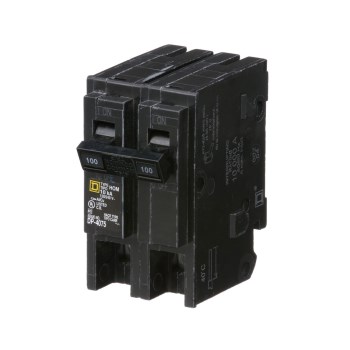 Homeline Double-Pole Circuit Breaker - 100 Amp