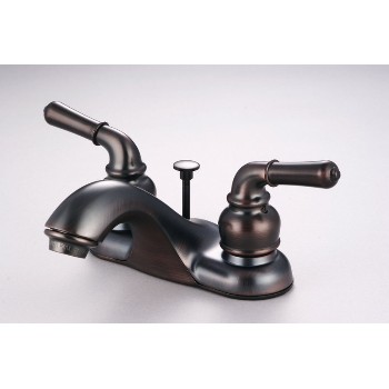 Bathroom Faucet - Two handled -  Classic Bronze Finish