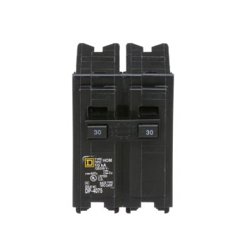 Homeline Double Pole Circuit Breaker   30 Amp