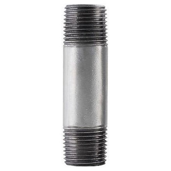 Galvanized Steel Pipe Nipple - 1/8" x 3"