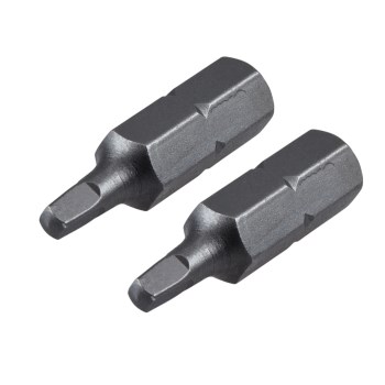 Irwin - #1 Square Insert Bit, 1 in. 2-Pack