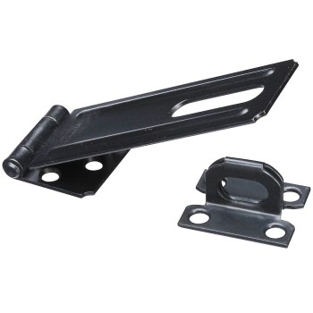 v30 Series Safety Hasp, Black ~ 4.5"