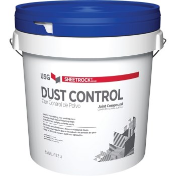 Sheetrock® Brand Dust Control  Lightweight Joint Compound ~ 3.5 Gallon Container