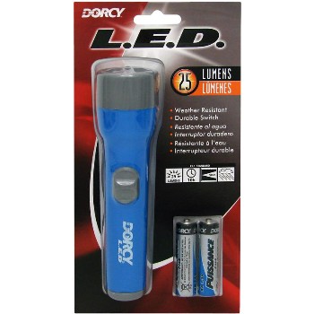 Dorcy Intl 41-2461 ABS 25 Lumen LED Flashlight