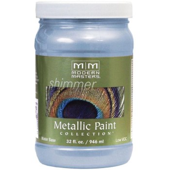 Modern Masters ME514-32 Metallic Paint, Shimmering Sky  ~  32 oz