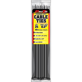 KDAR B8SD25  Cable Ties ~ 8in. 25pk