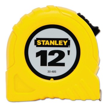 Stanley Tape Measure - 1/2" x 12 Ft