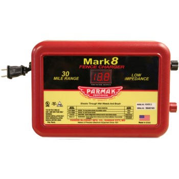 Parmak Mark 8 Electric Fence Charger - 30 Mile, 110V AC
