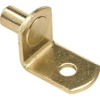 Knape & Vogt Shelf Support Pin, Brass - 1/4" x 3/8", 100pk