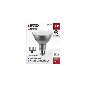 11w Par30ln 5cct Bulb