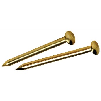 Escutcheon 16 Gauge Pins, Brass ~ 1" 