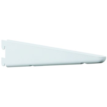 Double Track Bracket, 182 Series - White, 10.5"