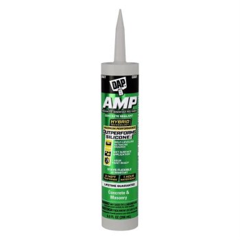 Concrete & Mortar Caulk, Gray - 9 oz